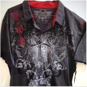 ELIXIR Men’s ‘Snake and Fluer Di Li” Shirt🐍